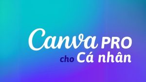 Nâng cấp Canva pro cá nhân chính hãng 1 năm (1 user)